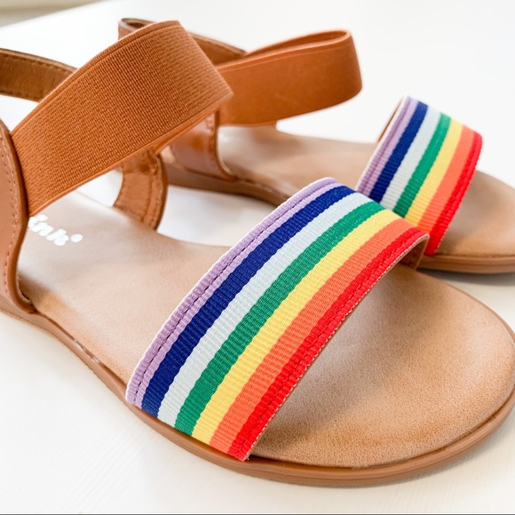 Link Handy-22K Tan Rainbow Stretch Sandal - Picture 6 of 7
